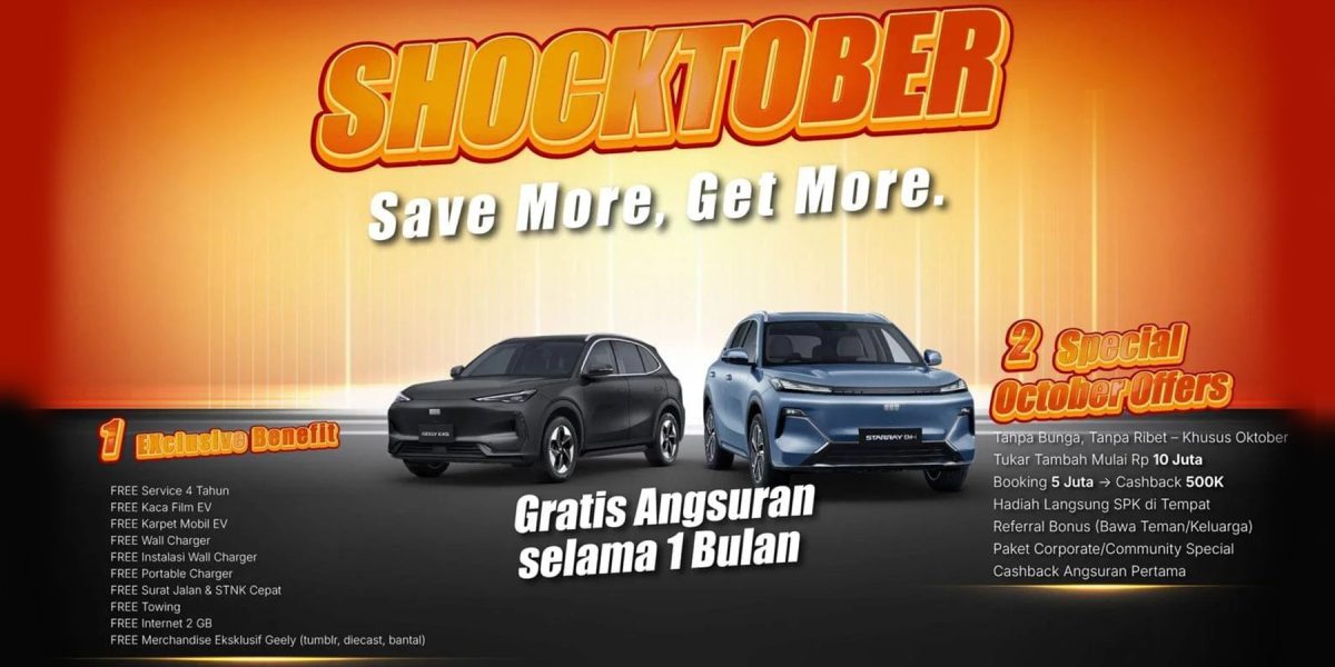 PROMO GEELY OKTOBER